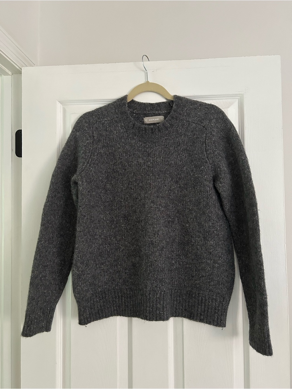 Everlane Charcoal Gray Crewneck Sweater